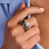 Bold Structure Ring - L model