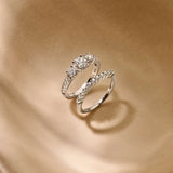 Classic Triple Zirconia Ring