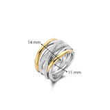 Zirconia Crossover Ring - L model