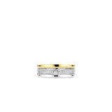 Triple Band Ring with stone