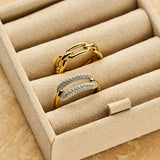 Signature Chain Ring