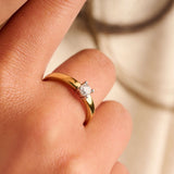 Classic Zirconia Ring 4mm