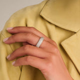 Chunky Zirconia Ring - M model