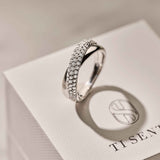 Zirconia Crossover Ring - S model