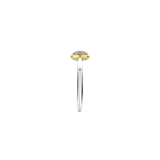 Zirconia Cushion Ring