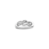 Twisted Zirconia Ring