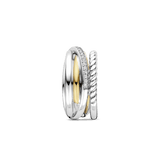 Structured Zirconia Crossover Ring