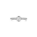 Classic Round Zirconia Ring