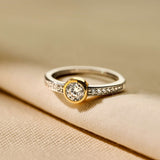 Classic Round Zirconia Ring