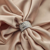 Classic Layered Zirconia Ring - L model