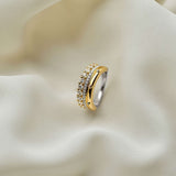 Classic Layered Zirconia Ring - M model