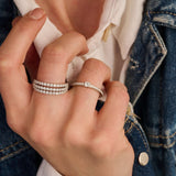 Classic Zirconia Ring with stone
