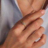 Classic Zirconia Ring with stone