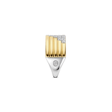 Stardust Zirconia Layered Ring - L model
