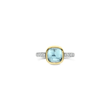 Zirconia Cushion Ring