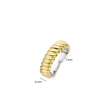 Vintage Ribbed Ring