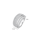 Stardust Zirconia Ring - L model