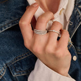 Stardust Zirconia Ring - M model