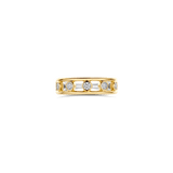 Open Circle Zirconia Ring