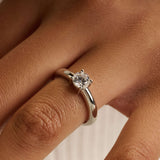 Classic Zirconia Ring 6mm