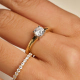 Classic Zirconia Ring 6mm