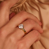 Classic Zirconia Ring 8mm