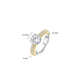 Classic Zirconia Ring with stone