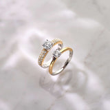 Classic Zirconia Ring with stone