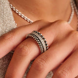 Layered Structure Ring - M model