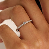 Classic Stackable Zirconia Ring
