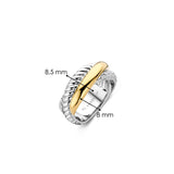 Bold Structure Ring - M model