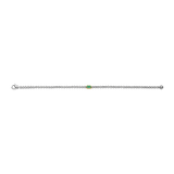 Baguette Tennis Bracelet Emerald Green