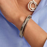 Zirconia Crossover Bangle