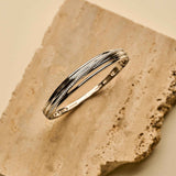 Zirconia Crossover Bangle