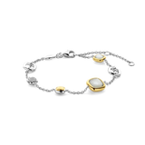 Light Grey Cushion Charm Bracelet