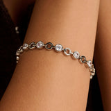 Round Zirconia Bracelet
