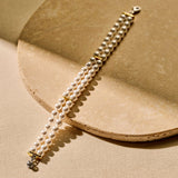 Classic Double Pearl Bracelet