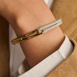 Zirconia Connected Bangle