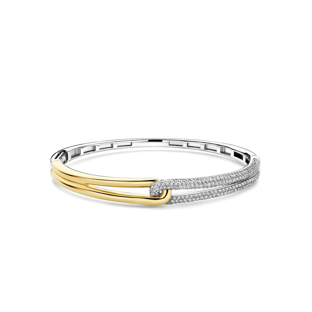 Zirconia Connected Bangle – TI SENTO