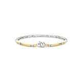 Classic Rectangular Zirconia Bangle
