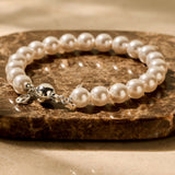 Icon Pearl Bracelet Silver
