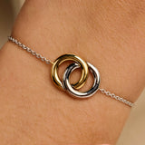 Forever Connected Bicolor Bracelet