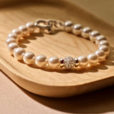 Pearl Bracelet Silver