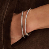 Classic Zirkonia Bangle Silver