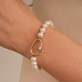 Pearl Chain Bracelet