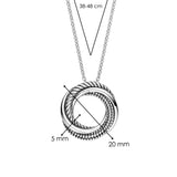 Structure Circle Necklace