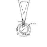 Zirconia Circle Necklace