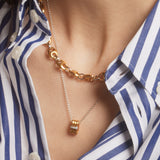 Triple Ring Necklace