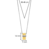 Triple Ring Necklace