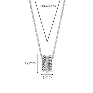 TI SENTO Necklace 34058ZI